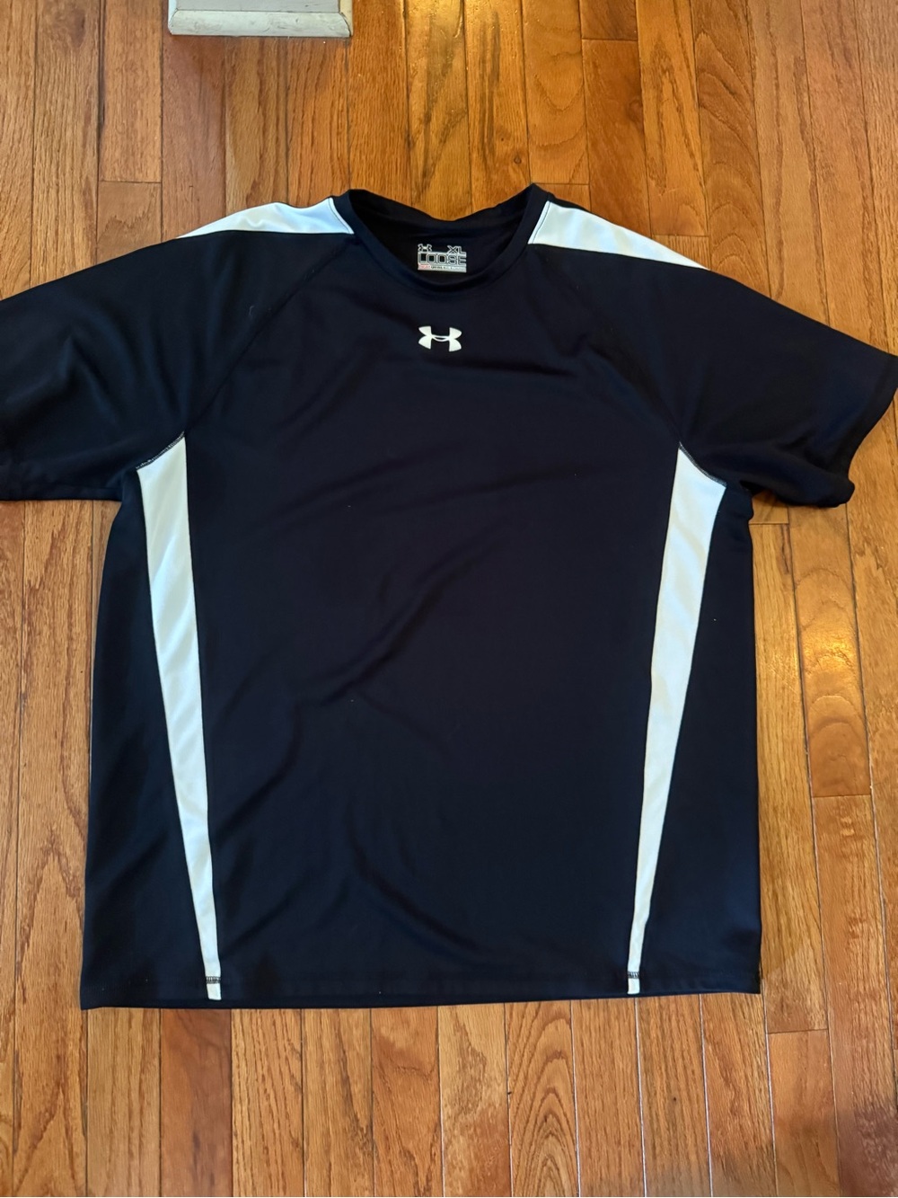 Under Armour Men’s Black with White Accents